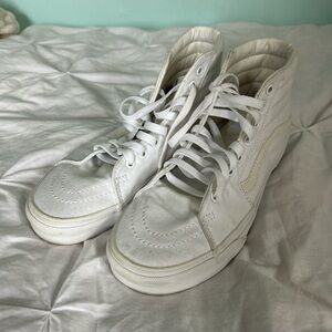 Vans White High-Tops
